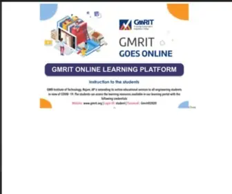 Gmrit.org(Gmrit) Screenshot