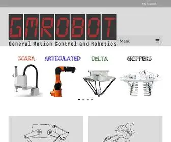 Gmrobot.com(Robotics and Automation) Screenshot