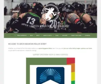 Gmrollerderby.com(Vermont's Premiere Roller Derby League) Screenshot