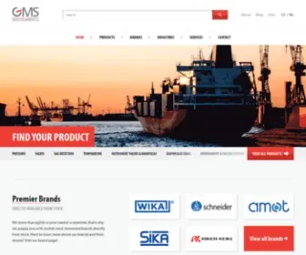 GMS-Instruments.com(GMS Instruments) Screenshot