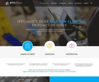 GMS-SA.com(GMS propose trois différents dispositifs de force de vente) Screenshot