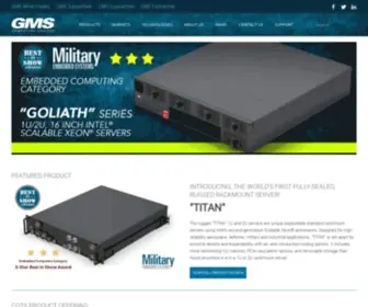 GMS4SBC.com(General Micro Systems) Screenshot