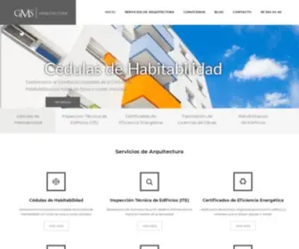 Gmsarquitectura.com(Arquitectos Barcelona) Screenshot