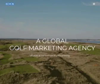 GMsgolf.co.uk(A GLOBAL GOLF PR & MARKETING AGENCY) Screenshot