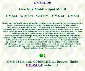 GMSM.de(Gmsm Geschirr Mobil) Screenshot