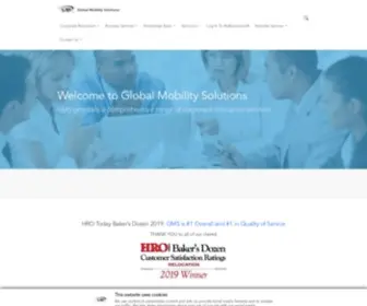 GMsmobility.com(Corporate Relocation Services) Screenshot