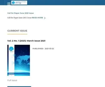 GMSSRJ.com(Global Media and Social Sciences Research Journal (GMSSRJ)) Screenshot