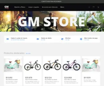 GMStorebikes.com(Tienda Online) Screenshot