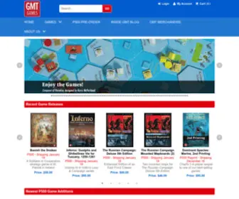 GMtgames.com(GMT Games) Screenshot