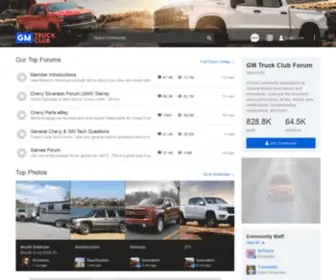 GMtruckclub.com(GM Truck Club Forum) Screenshot