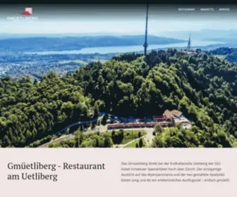 Gmuetliberg.ch(Uto kulm) Screenshot