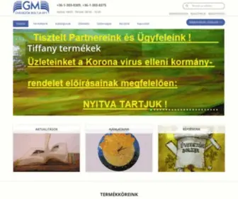Gmuvegezok.hu(GM Üvegezők Boltja) Screenshot