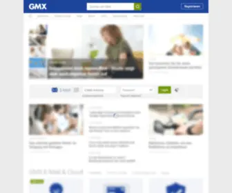 GMXpro.net(Portal des FreeMail) Screenshot