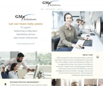 GMxsolutions.com(PC Support) Screenshot