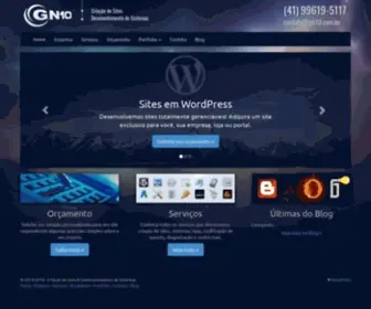 GN10.com.br(Criação de Sites e Desenvolvimento de Sistemas) Screenshot