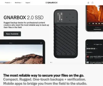 Gnarbox.com(GNARBOX 2.0 SSD) Screenshot
