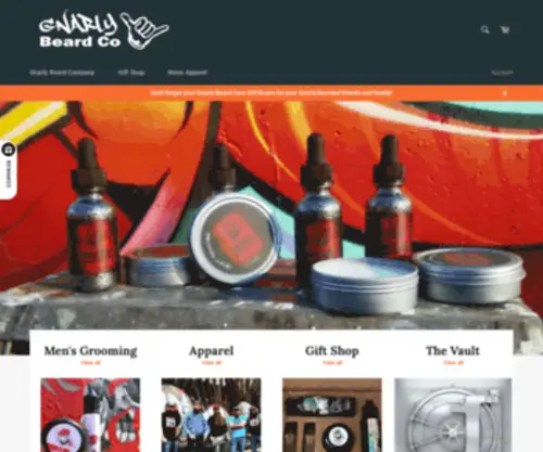 Gnarlybeardco.com(Gnarly Beard Company) Screenshot