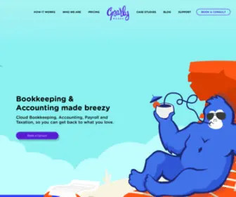 Gnarlybooks.ca(Cloud Bookkeeping) Screenshot