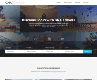 Gnatravels.co.in(GNA Travels) Screenshot