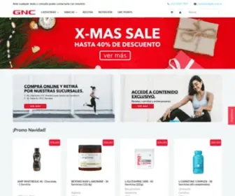 GNC.com.ar(GNC® Live Well) Screenshot