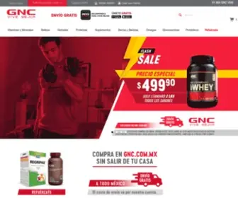 GNC.com.mx(Visita nuestra tienda en línea GNC México) Screenshot