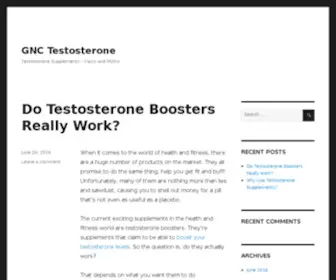 GNctestosterone.com(Welcome) Screenshot