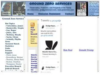 GNdzerosrv.com(Ground Zero Services of MS) Screenshot