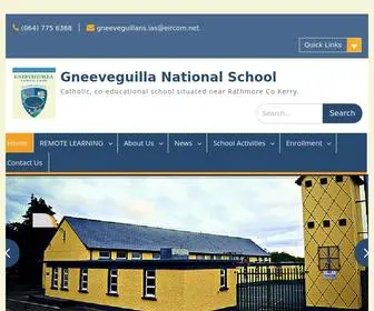 Gneeveguillans.com(Catholic, co-educational school situated near Rathmore Co Kerry) Screenshot