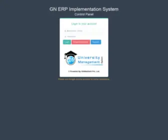 Gnerp.in(GN ERP Implementation System) Screenshot