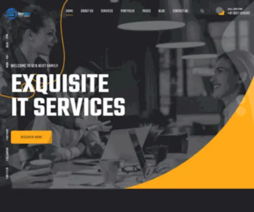 Gnextit.com(Gen Next Information Technology) Screenshot
