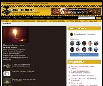 Gnezdoparanoika.ru(Гнездо) Screenshot