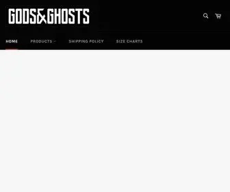 GNGclothingco.com(Gods & Ghosts Clothing Co) Screenshot