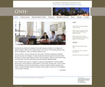 GNHLLP.com(Goodman Neuman Hamilton LLP) Screenshot