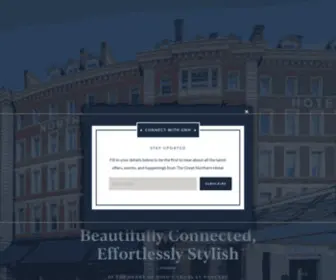 GNhlondon.com(Great Northern Hotel) Screenshot