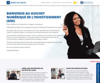 Gni-Anpigabon.com(ANPI Gabon) Screenshot