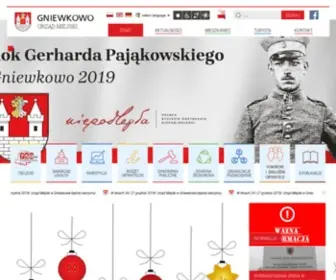 Gniewkowo.com.pl(Oficjalny serwis internetowy Urzędu Miejskiego w Gniewkowie) Screenshot