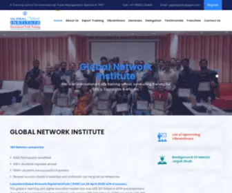 Gninstitute.com(A Training school for International Trade Management Started in 1997) Screenshot