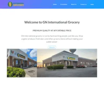 Gninternationalgrocery.com(GN IINTERNATIONAL GROCERY) Screenshot