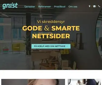 Gnistdesign.no(Gnist Design) Screenshot