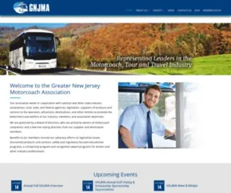 GNjma.com(The Greater New Jersey Motorcoach Association) Screenshot