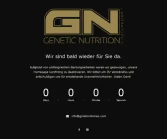 Gnlaboratories.com(Site Offline) Screenshot