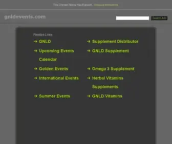 GNldevents.com(GNldevents) Screenshot
