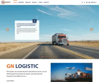 Gnlogistic.ge(მთავარი) Screenshot