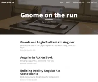Gnomeontherun.com(Gnome on the run) Screenshot