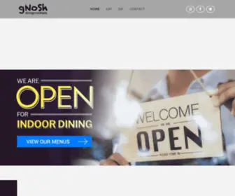 Gnoshdining.com(Gnosh Dining) Screenshot