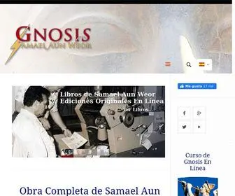 Gnosis-Samaelaunweor.org(Gnosis Gnosticismo) Screenshot