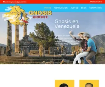 Gnosisoriente.com.ve(Gnosis hacia la b) Screenshot