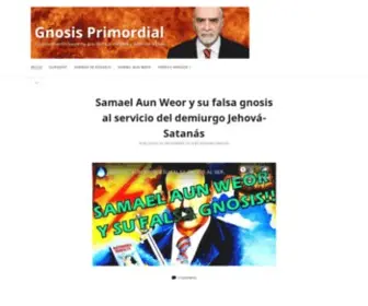 Gnosisprimordial.com(Gnosis Primordial) Screenshot