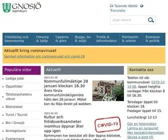 Gnosjo.se(Gnosjö) Screenshot