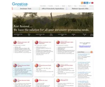 Gnostice.com(Gnostice Developer Tools) Screenshot